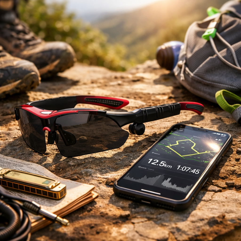 Bluetooth Glasses Headset Outdoor Running Sports